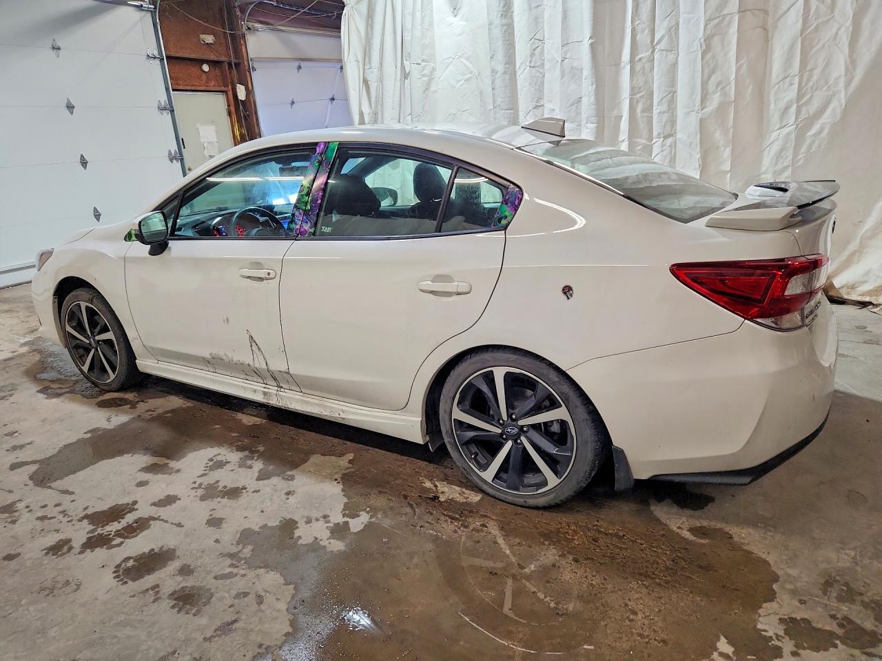 2020 Subaru Impreza Sport White vin: 4S3GKL69L3612845