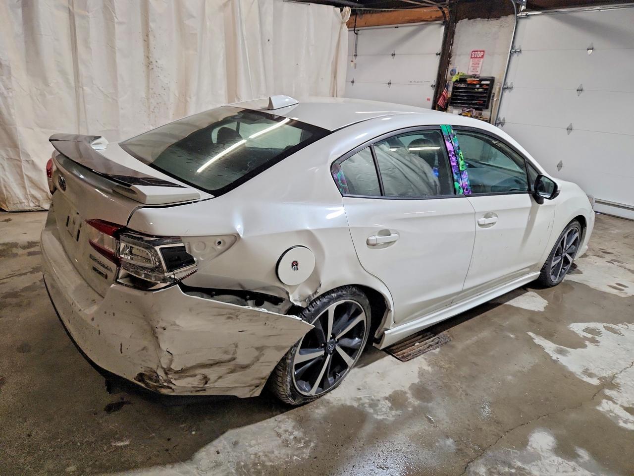 2020 Subaru Impreza Sport White vin: 4S3GKL69L3612845