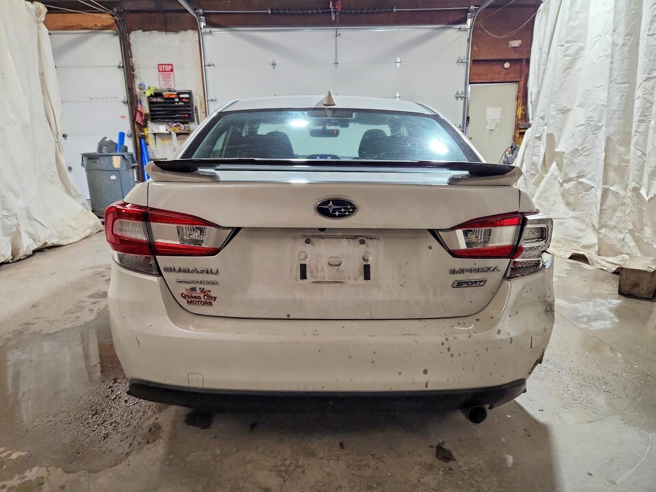 2020 Subaru Impreza Sport White vin: 4S3GKL69L3612845