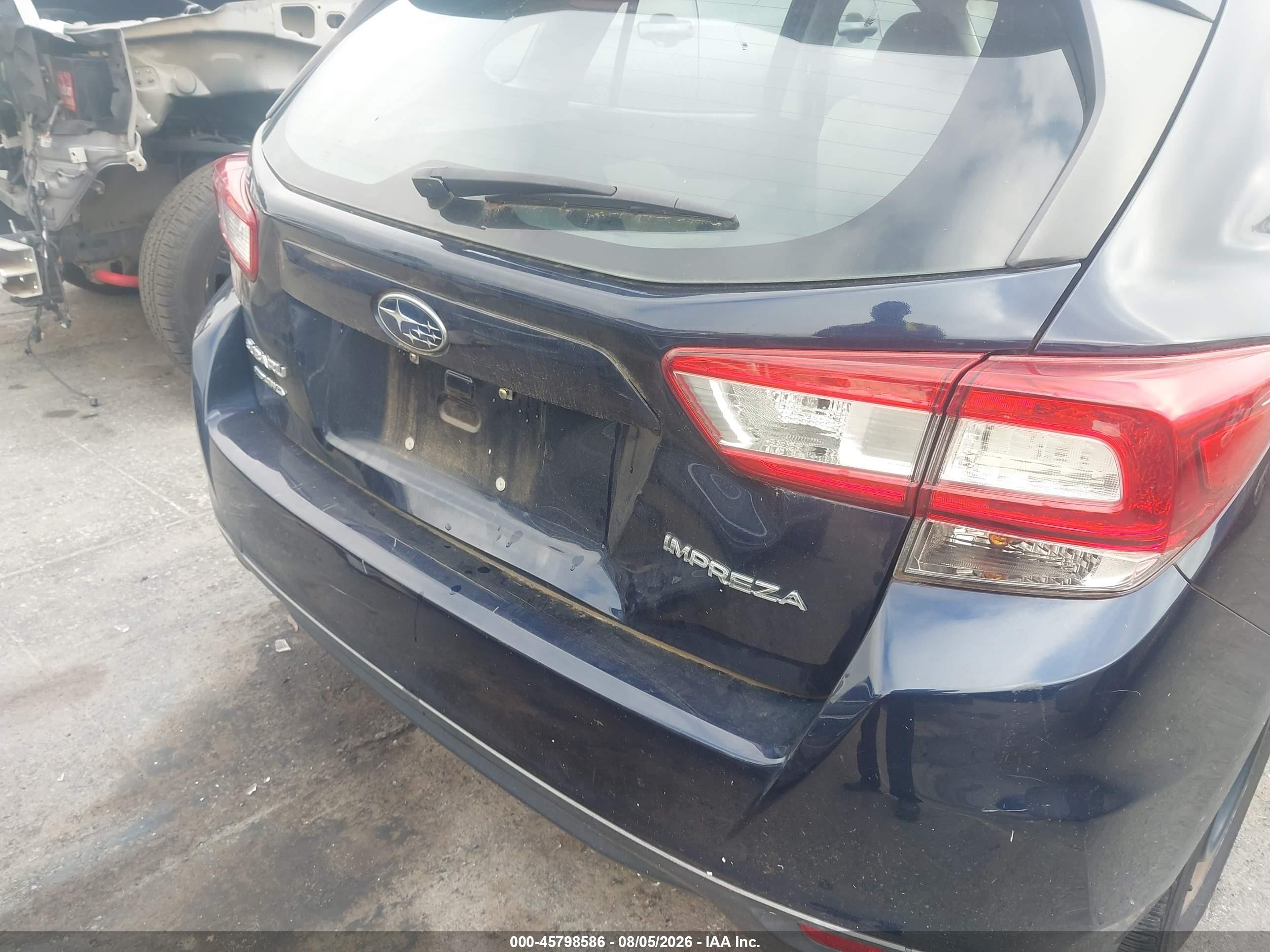 2019 Subaru Impreza 2.0i Blue vin: 4S3GTAA60K3750515