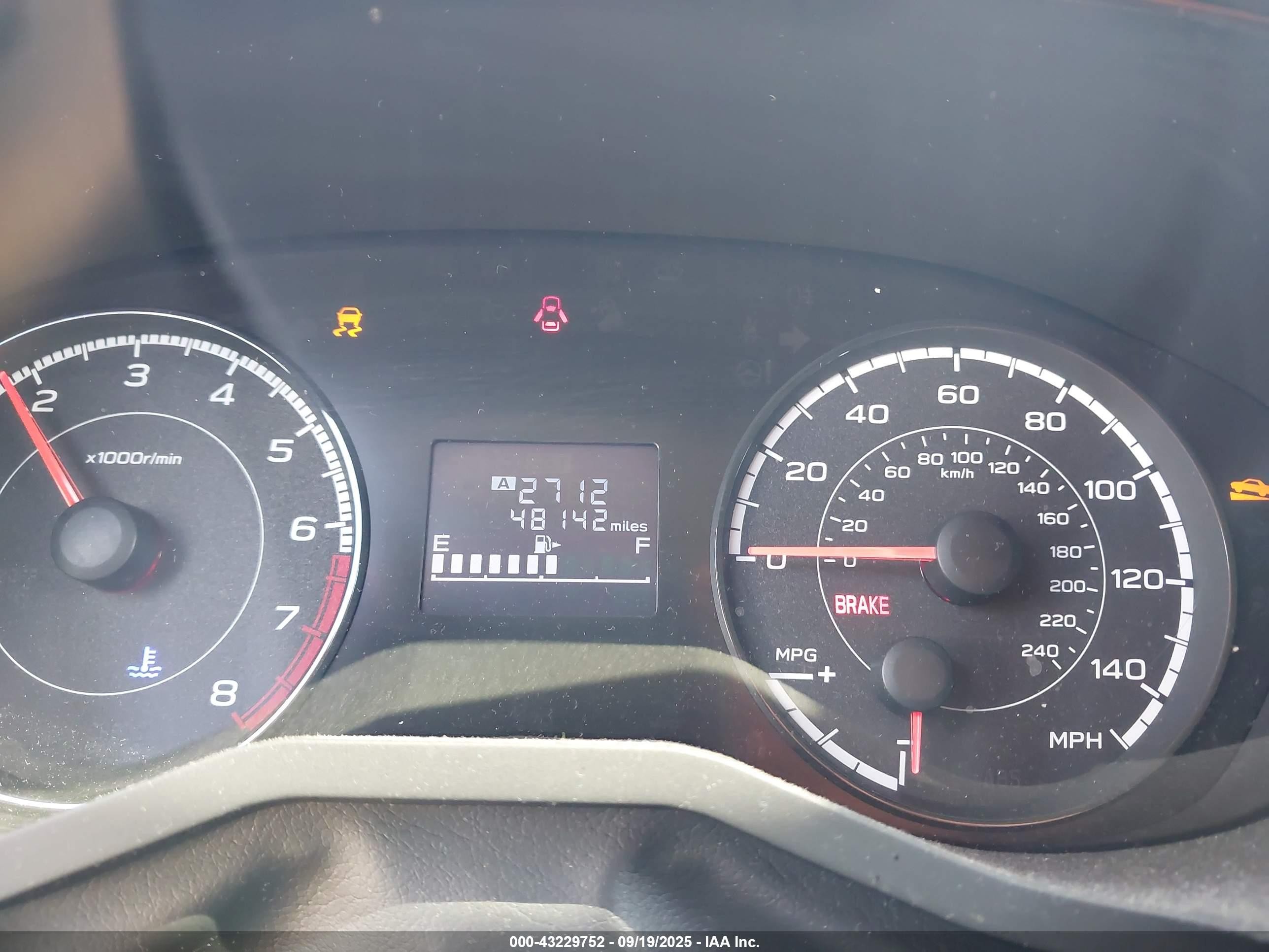 2020 Subaru Impreza 5-door Синий vin: 4S3GTAA60L1729824