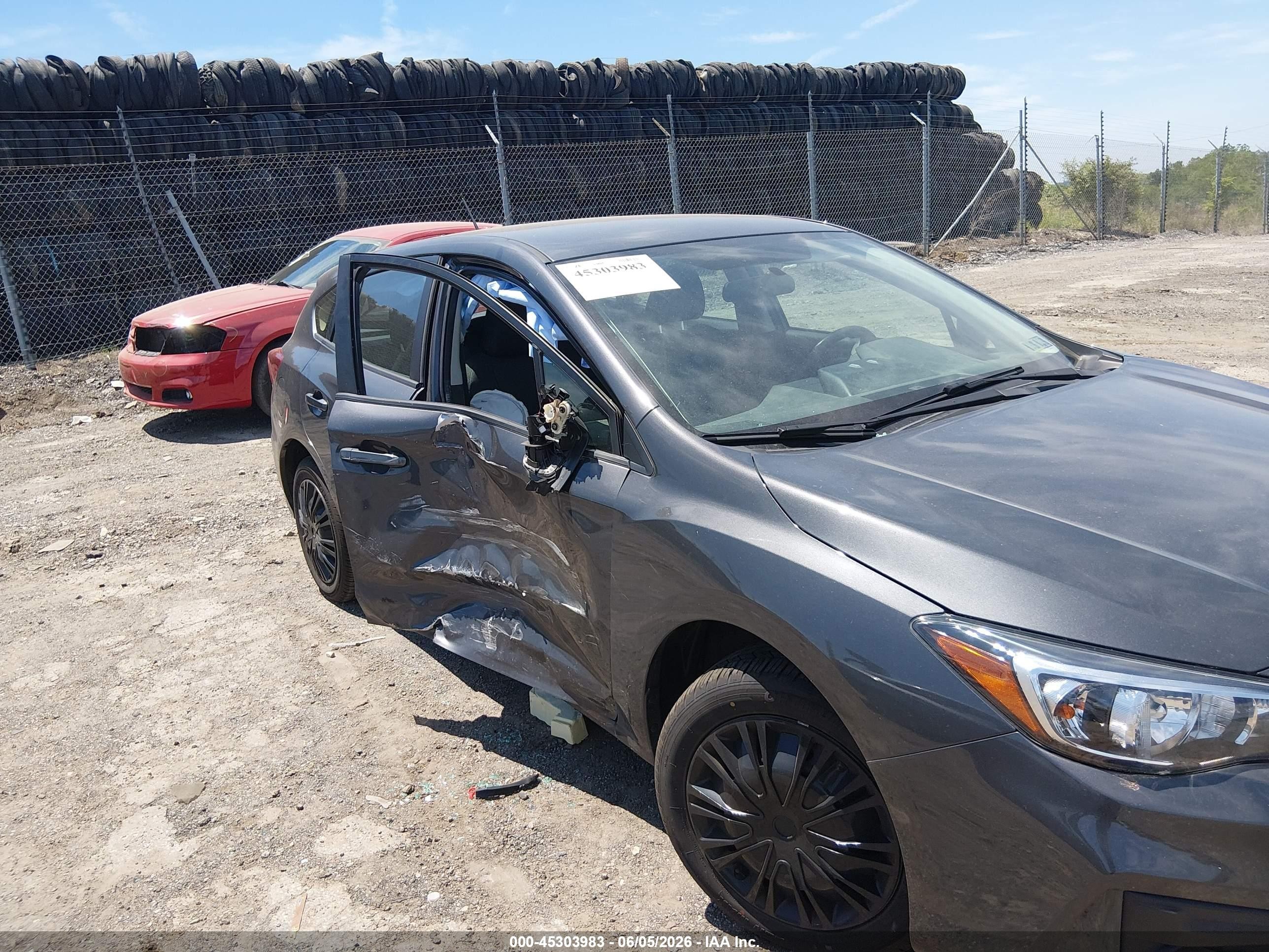 2019 Subaru Impreza 2.0i Серый vin: 4S3GTAA61K3742651