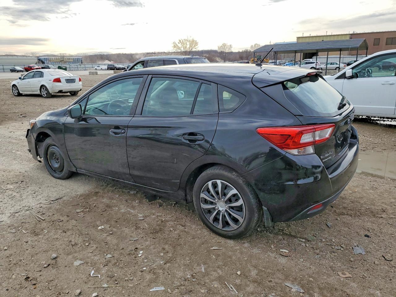 2017 Subaru Impreza Серебряный vin: 4S3GTAA65H3708981