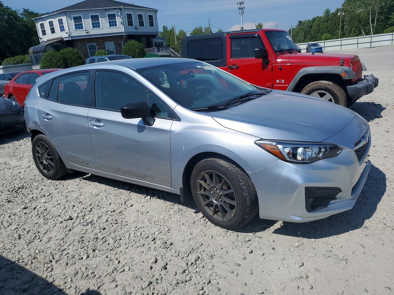 2017 Subaru Impreza Silver vin: 4S3GTAA65H3711282