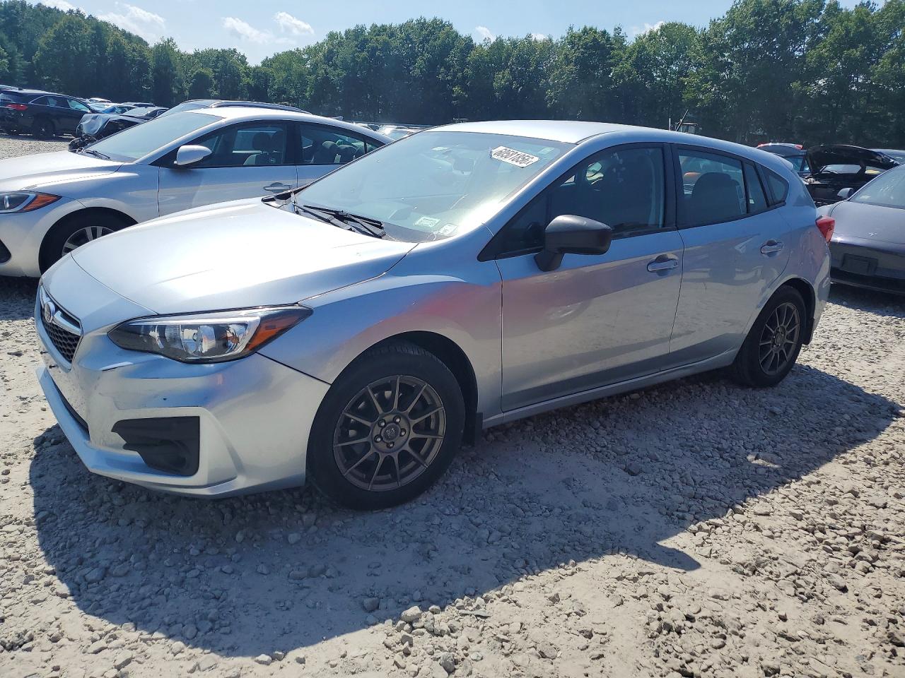 2017 Subaru Impreza Silver vin: 4S3GTAA65H3711282