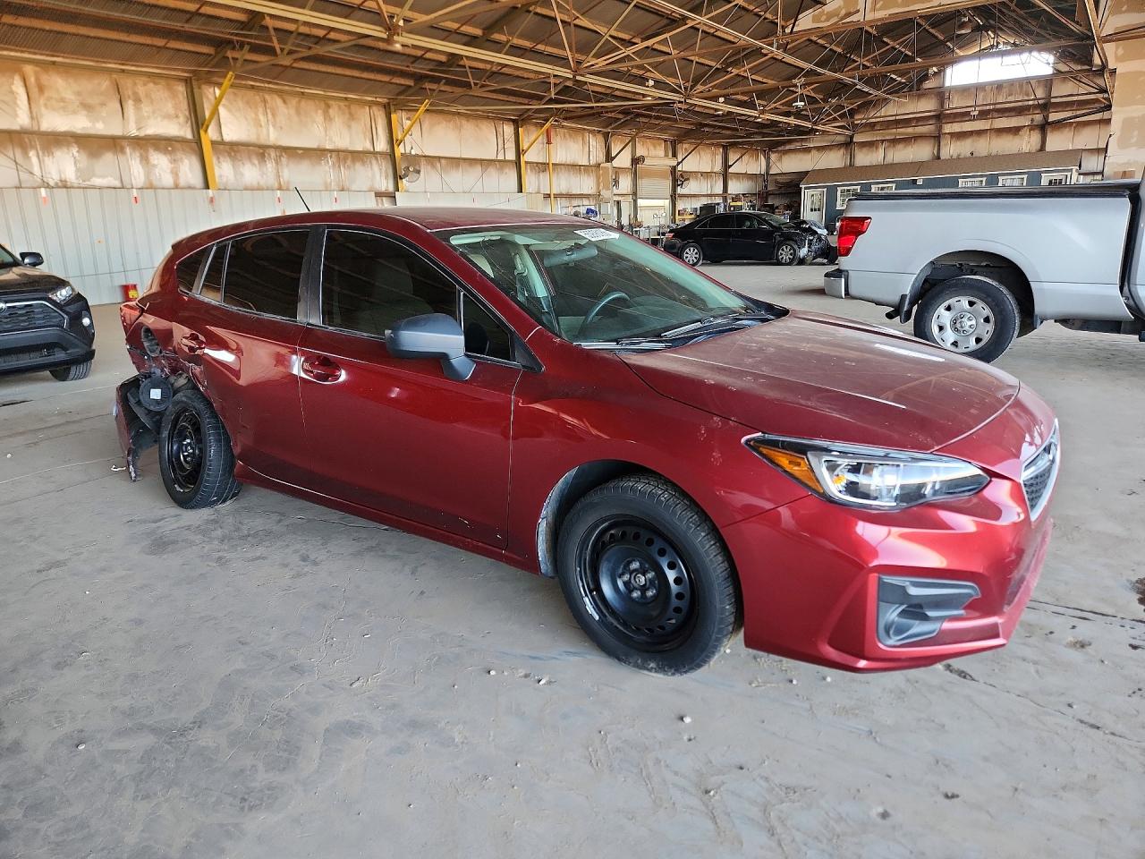 2019 Subaru Impreza Бордовый vin: 4S3GTAA65K1709969