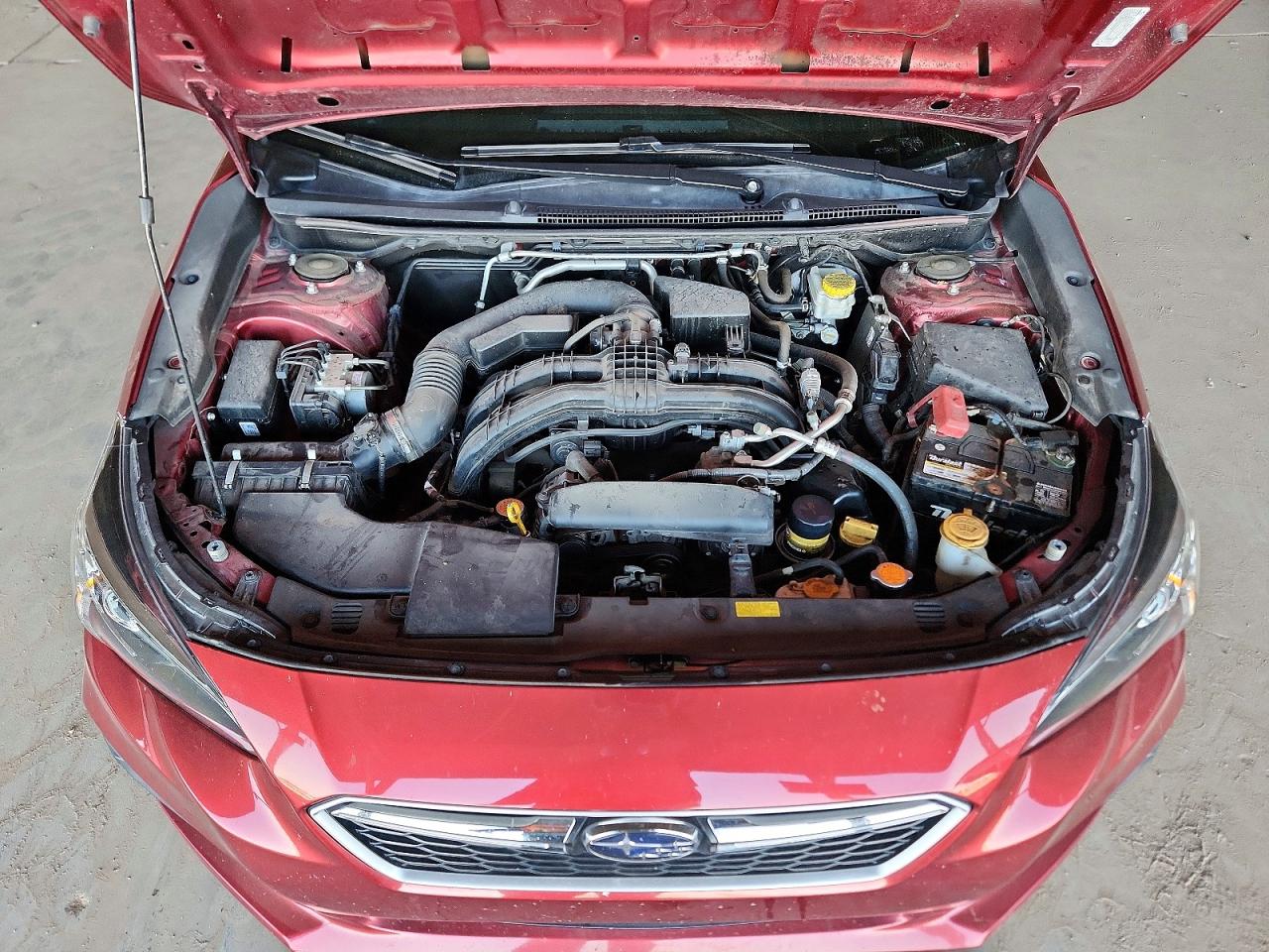 2019 Subaru Impreza Бордовый vin: 4S3GTAA65K1709969