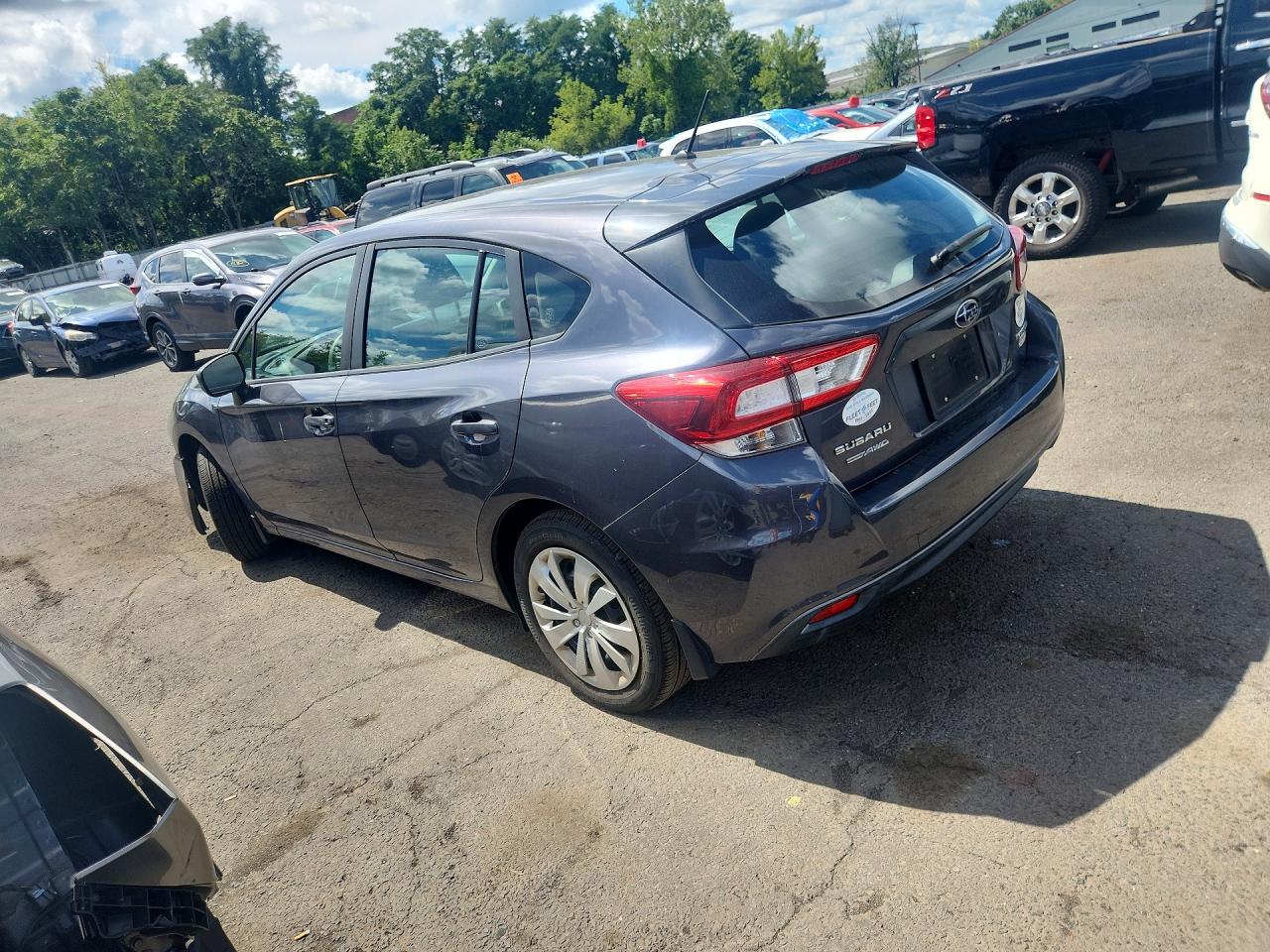 2019 Subaru Impreza Gray vin: 4S3GTAA65K1753583
