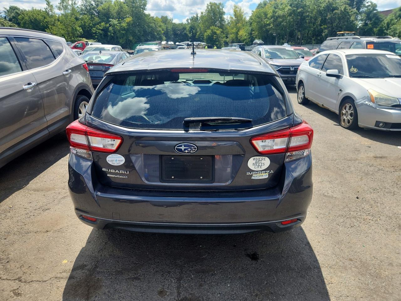 2019 Subaru Impreza Gray vin: 4S3GTAA65K1753583