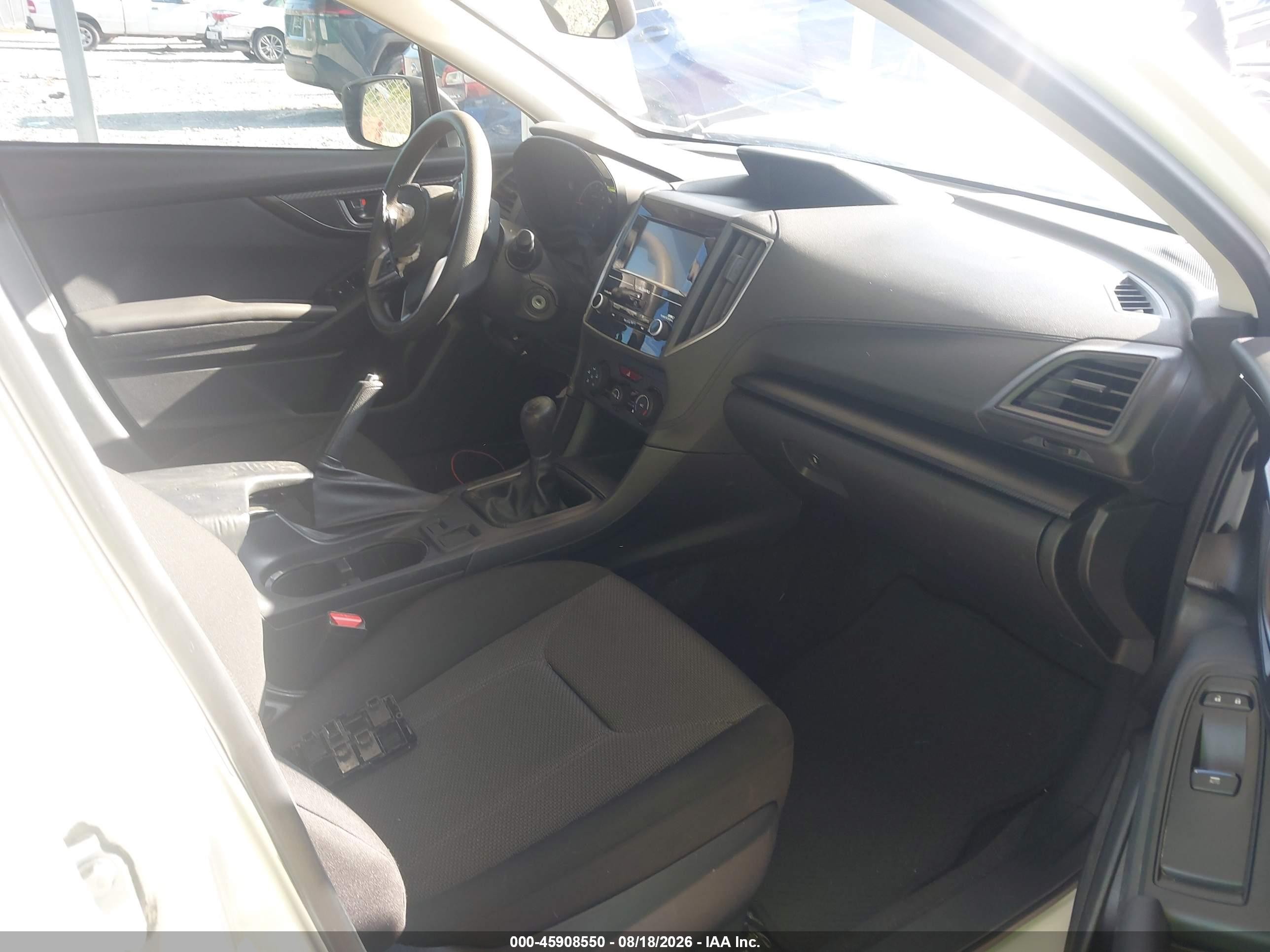 2023 Subaru Impreza Base 5-door White vin: 4S3GTAA65P1714855