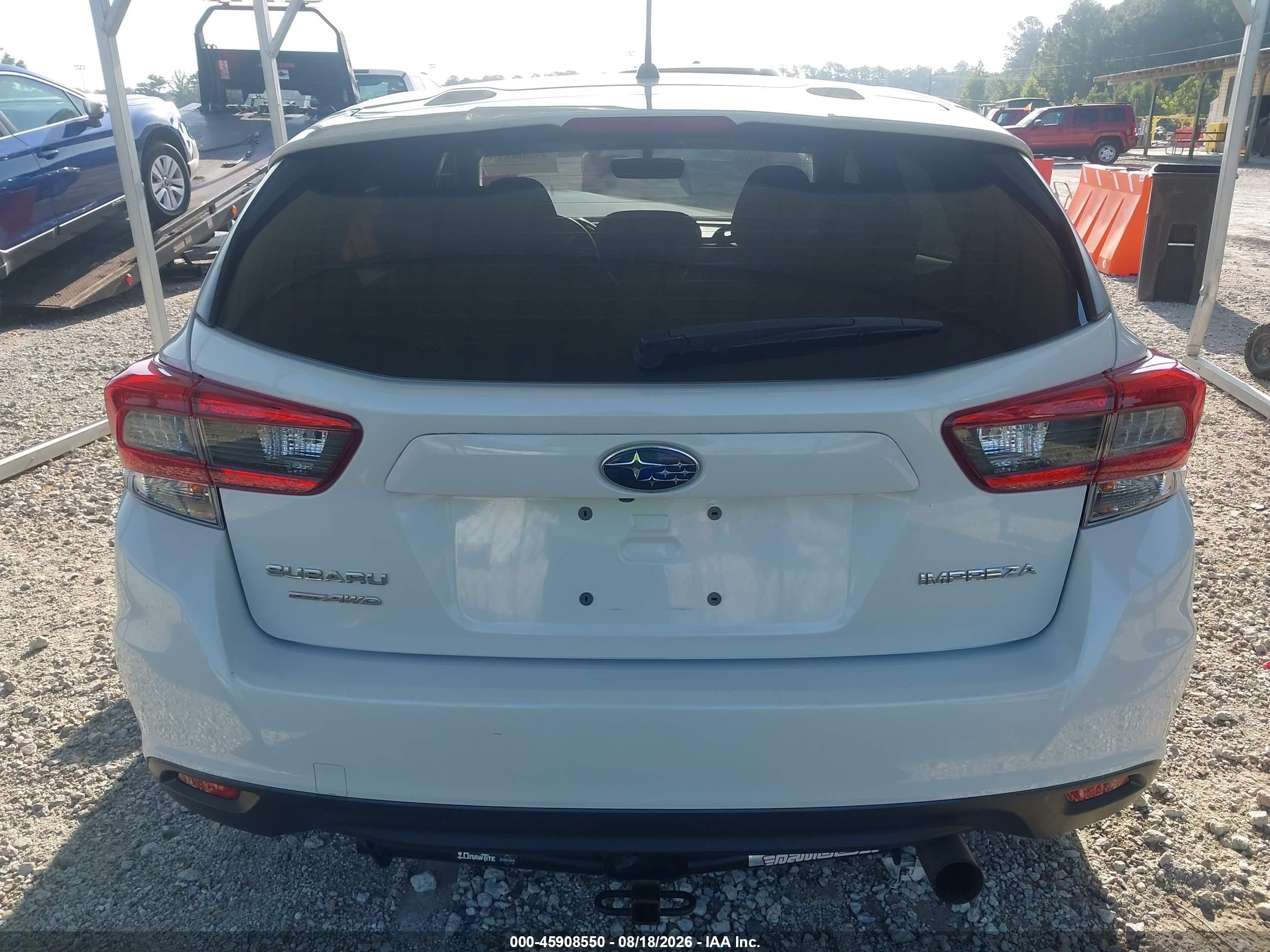 2023 Subaru Impreza Base 5-door White vin: 4S3GTAA65P1714855
