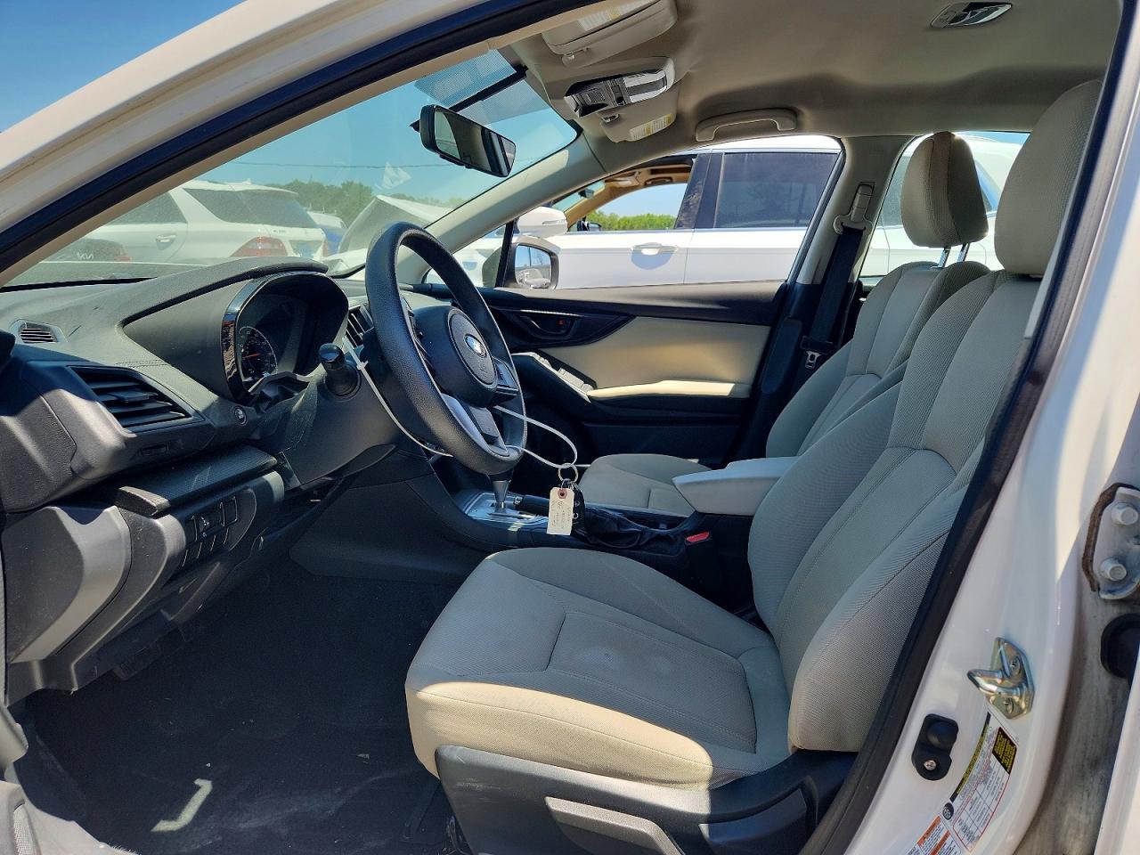 2019 Subaru Impreza White vin: 4S3GTAA67K3763424