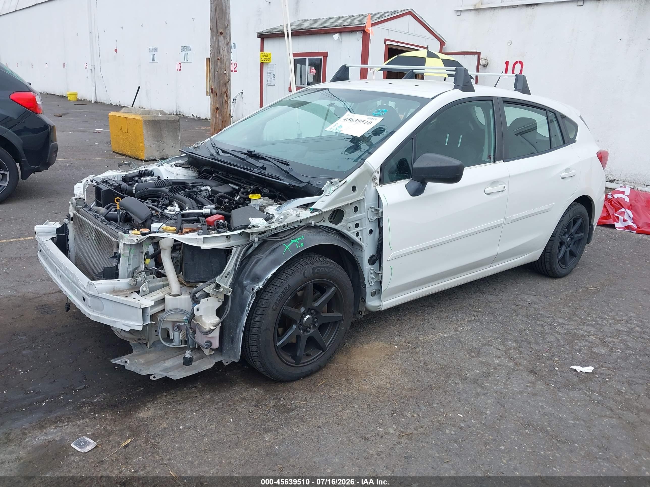 2018 Subaru Impreza 2.0i Белый vin: 4S3GTAA68J3714330