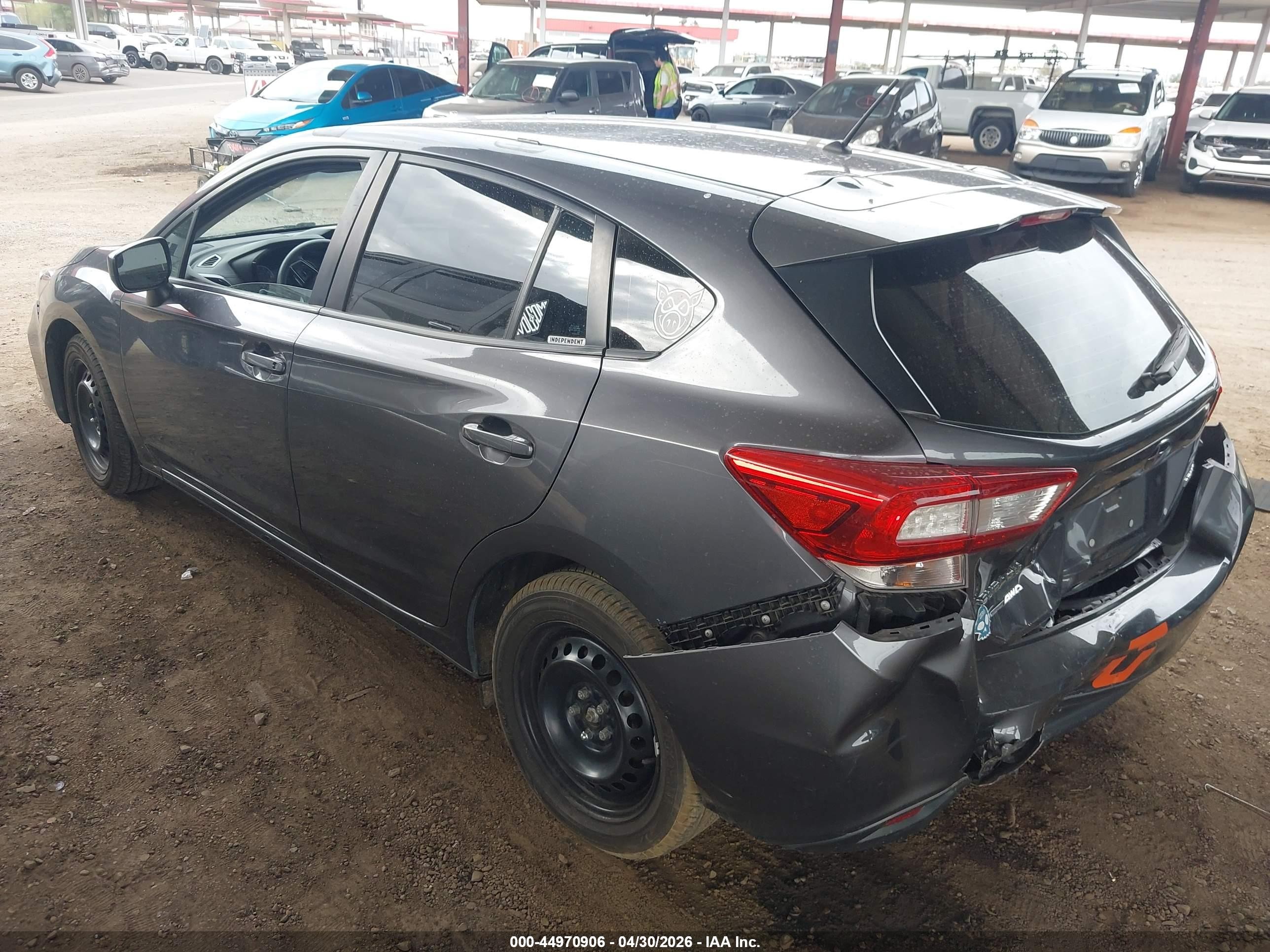 2018 Subaru Impreza 2.0i Серый vin: 4S3GTAA69J3750303