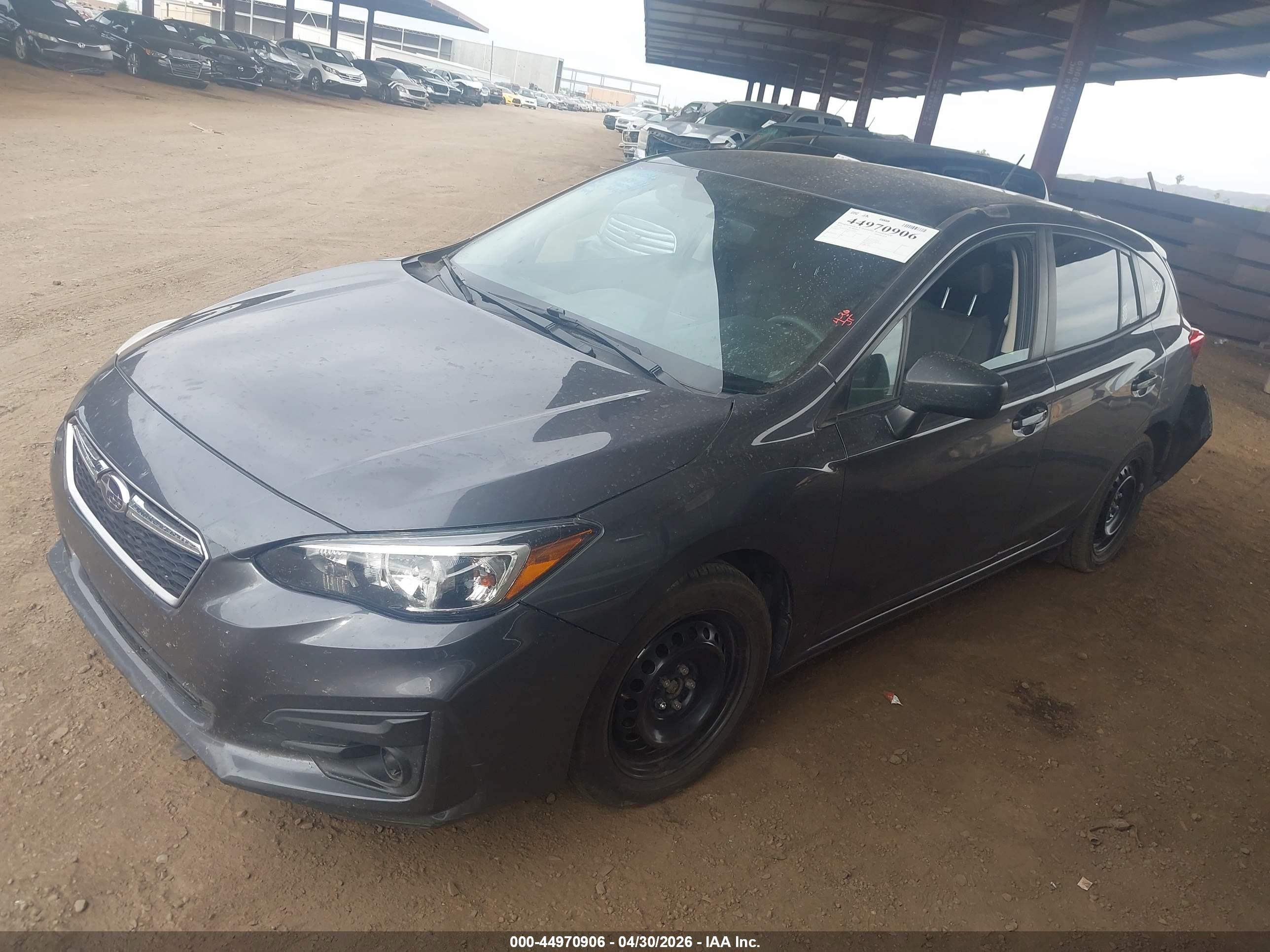 2018 Subaru Impreza 2.0i Серый vin: 4S3GTAA69J3750303