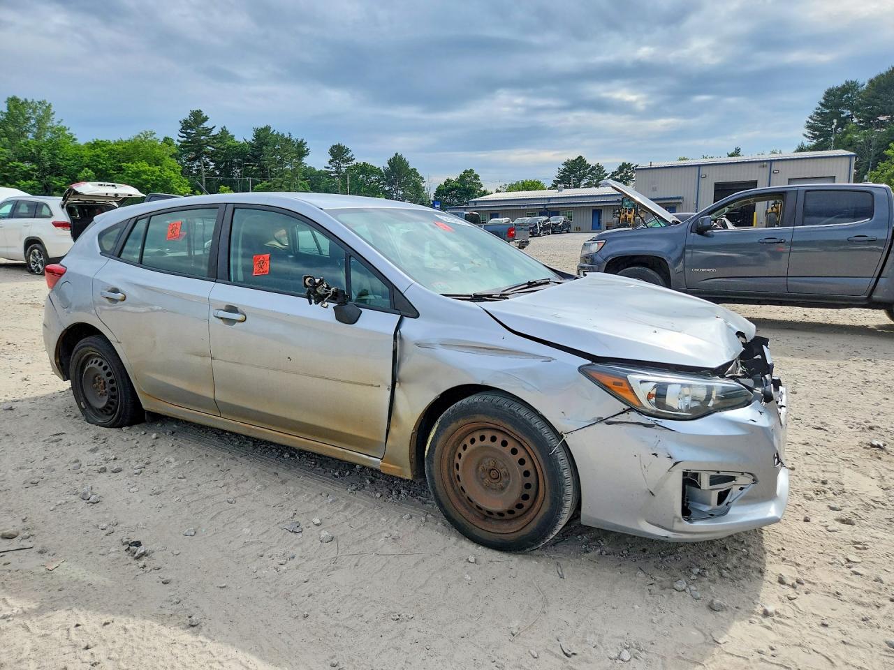 2019 Subaru Impreza Gray vin: 4S3GTAA69K1727553