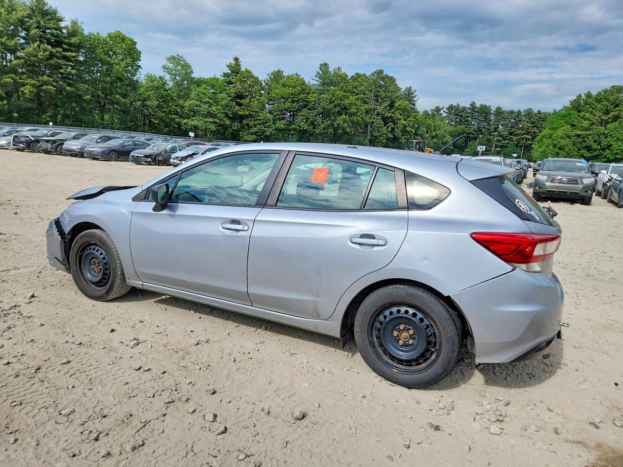 2019 Subaru Impreza Gray vin: 4S3GTAA69K1727553