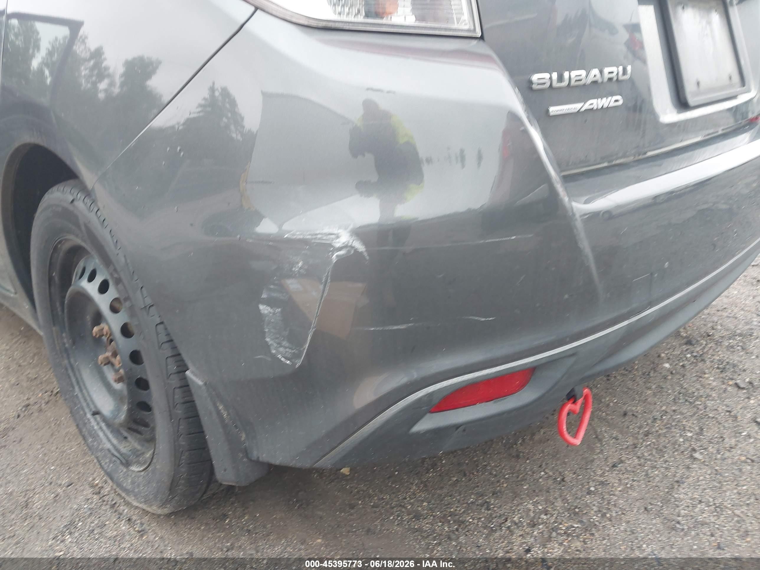 2019 Subaru Impreza 2.0i Серый vin: 4S3GTAA6XK3700897