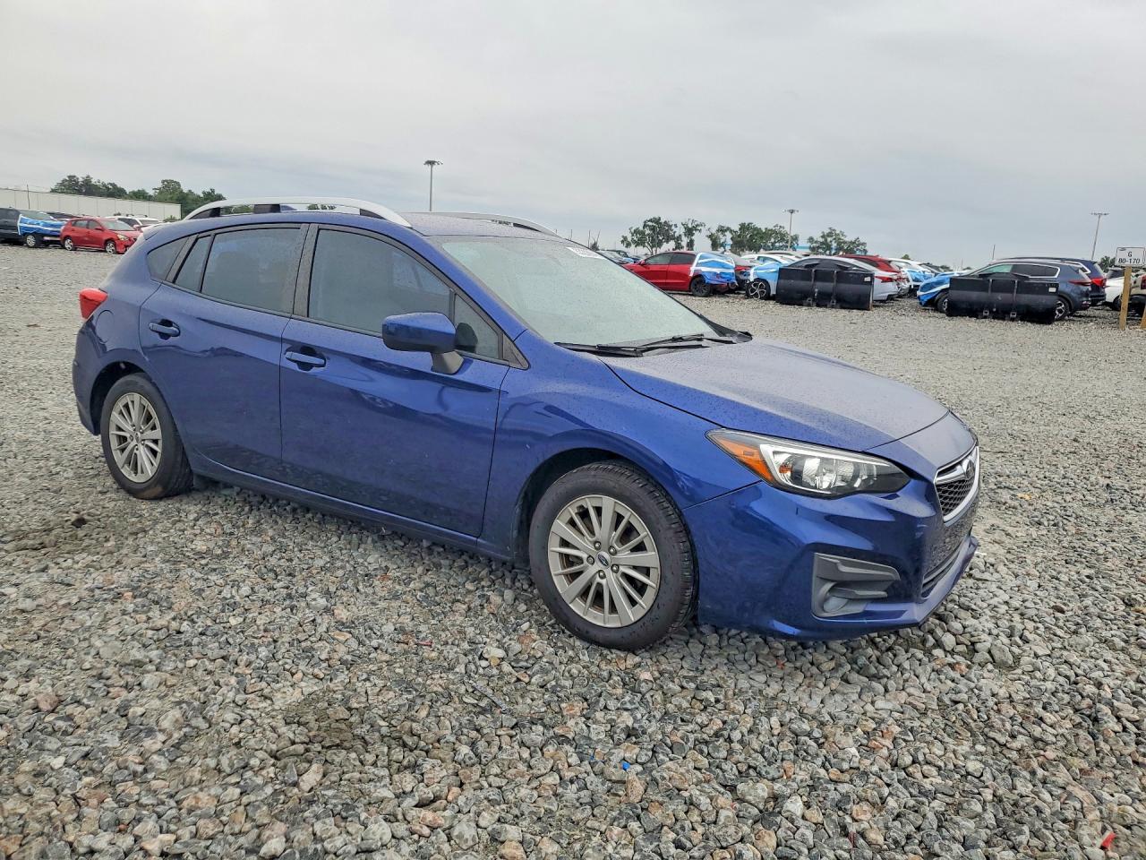 2017 Subaru Impreza Premium Blue vin: 4S3GTAB61H3717059