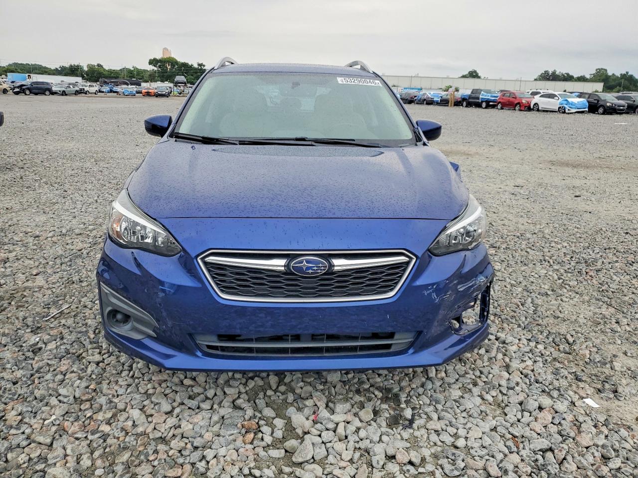 2017 Subaru Impreza Premium Blue vin: 4S3GTAB61H3717059