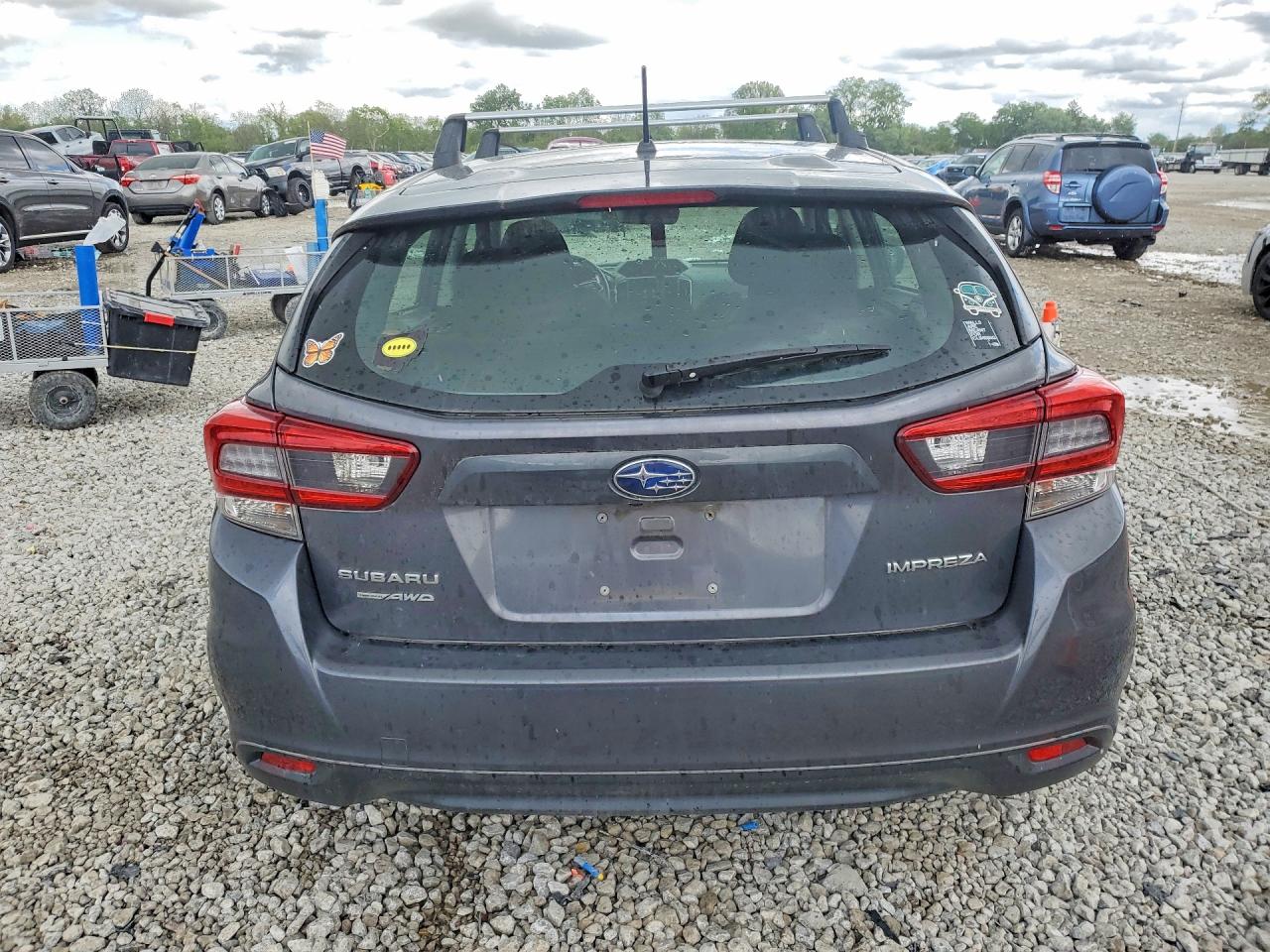 2020 Subaru Impreza Угольный vin: 4S3GTAB63L3708890