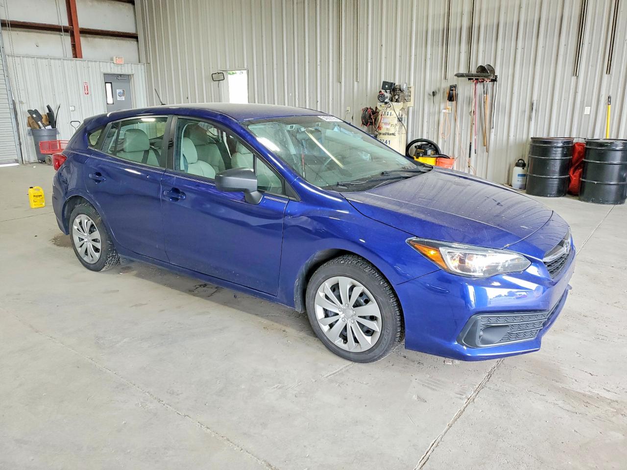 2022 Subaru Impreza Blue vin: 4S3GTAB63N3710836