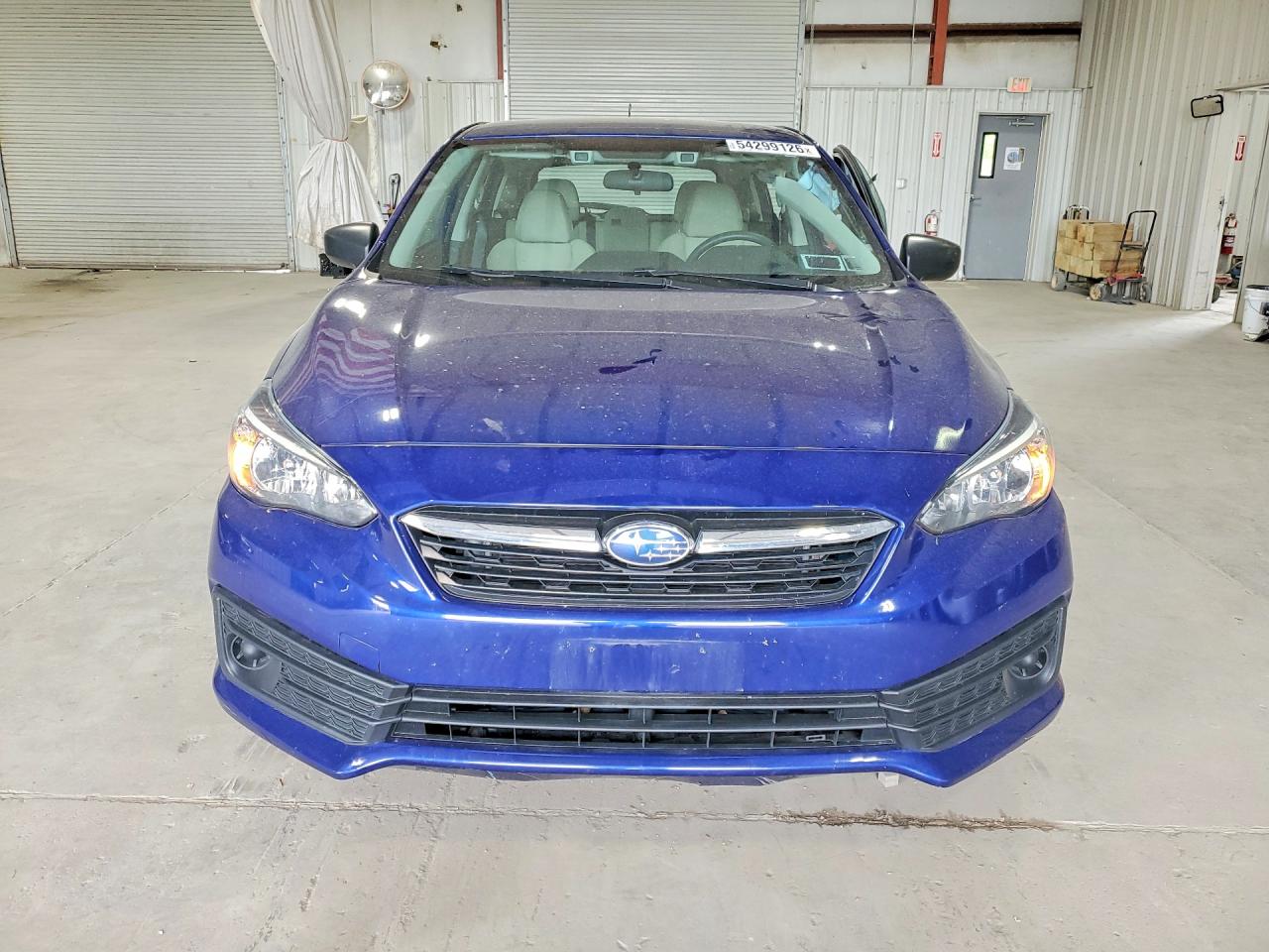 2022 Subaru Impreza Blue vin: 4S3GTAB63N3710836