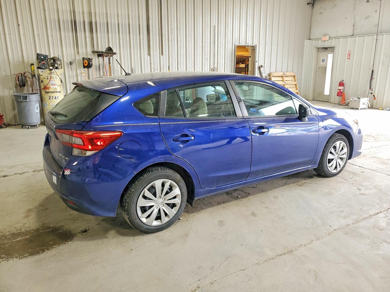 2022 Subaru Impreza Blue vin: 4S3GTAB63N3710836