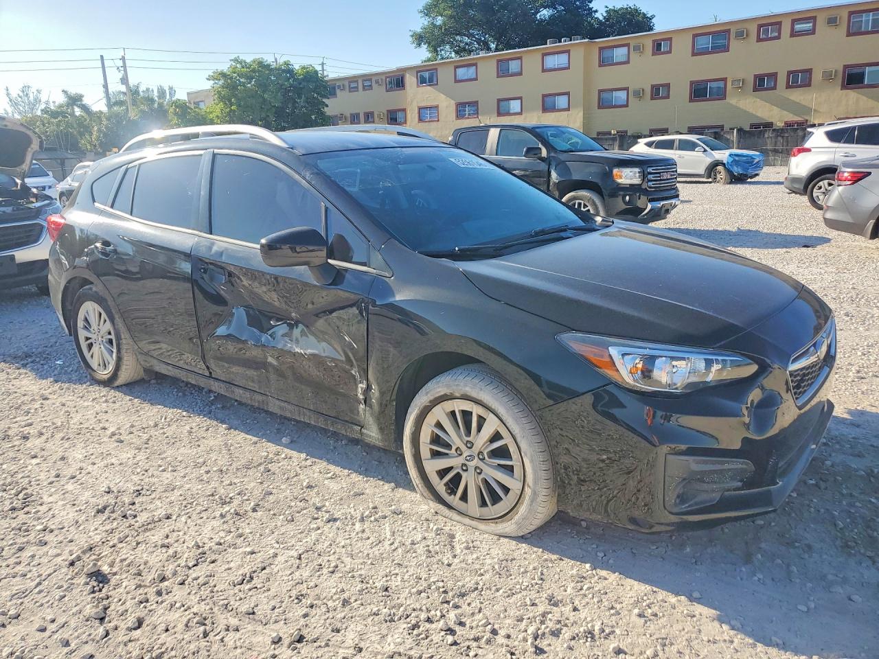 2018 Subaru Impreza Premium Black vin: 4S3GTAB64J3700732