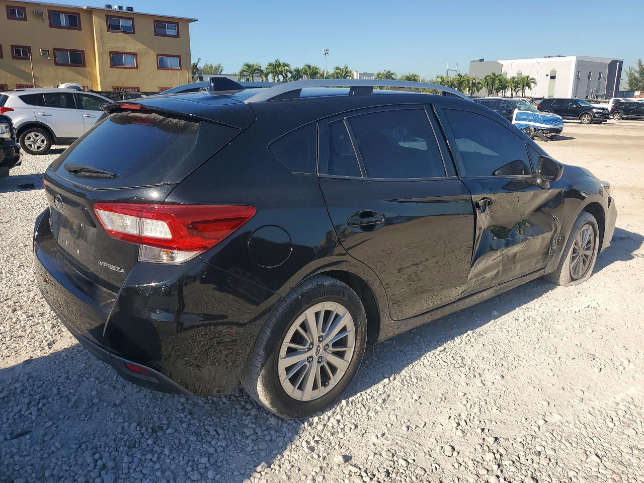 2018 Subaru Impreza Premium Black vin: 4S3GTAB64J3700732