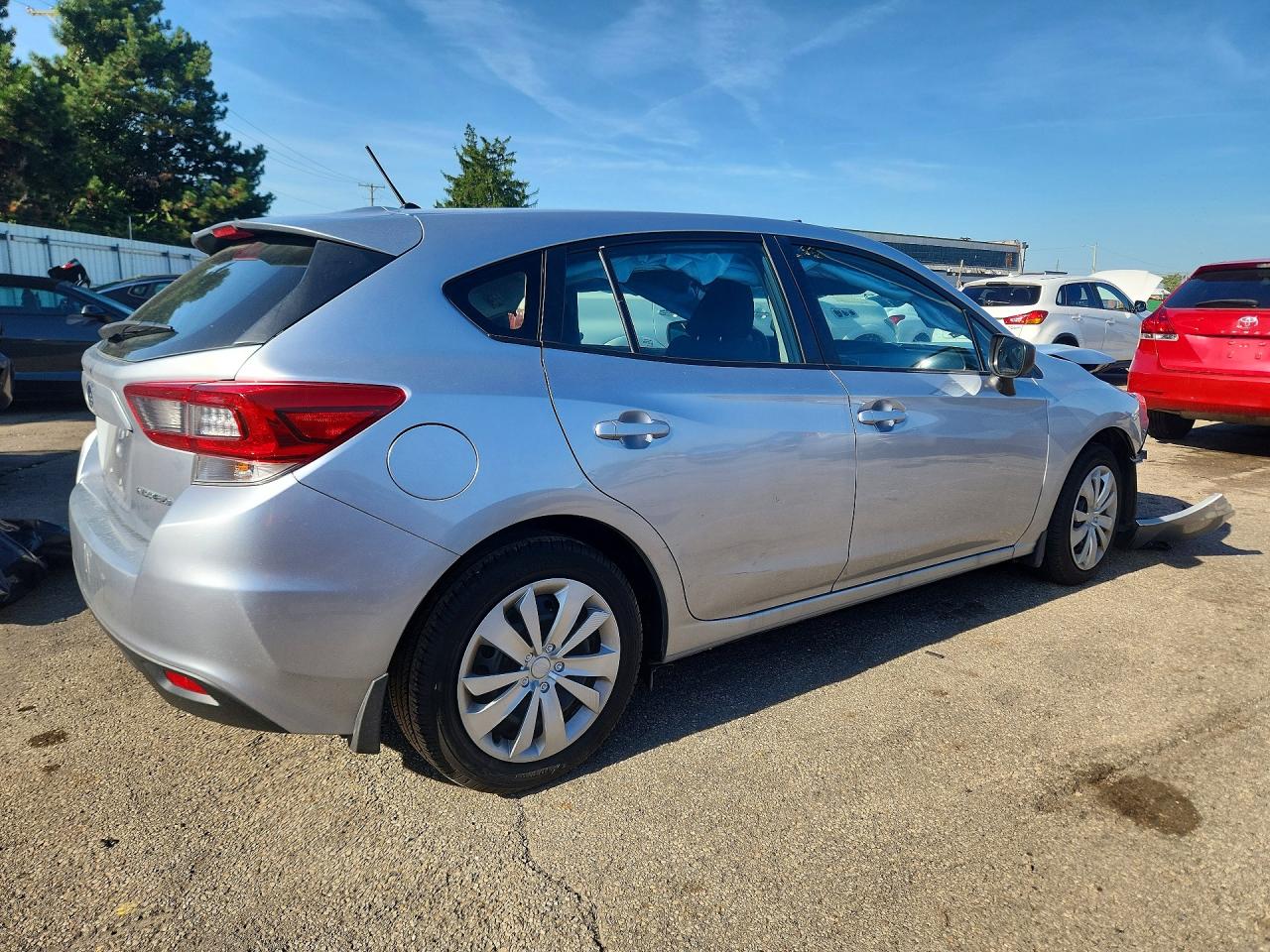 2020 Subaru Impreza Silver vin: 4S3GTAB66L3727613