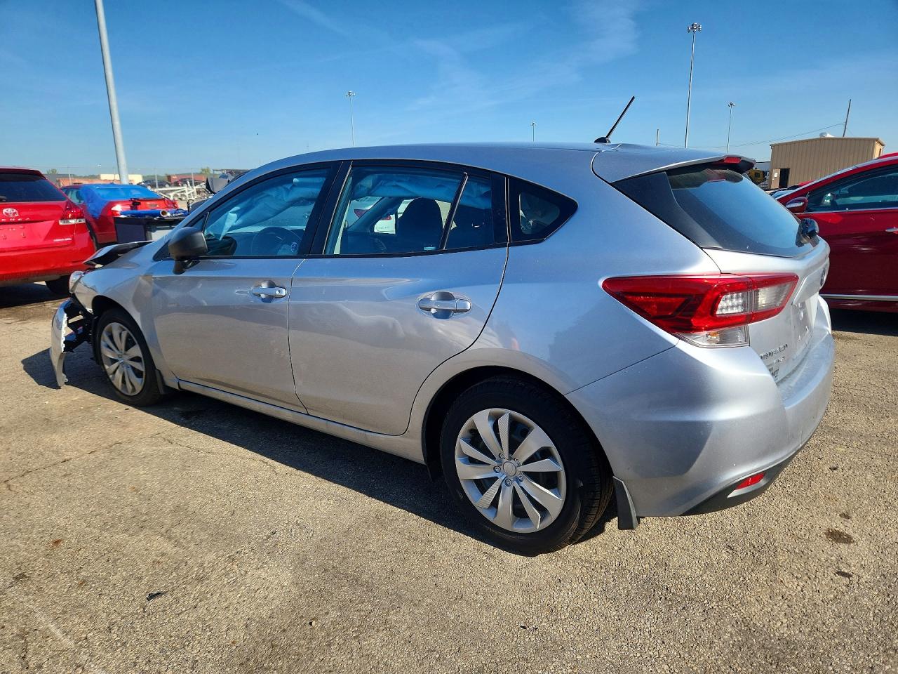 2020 Subaru Impreza Silver vin: 4S3GTAB66L3727613