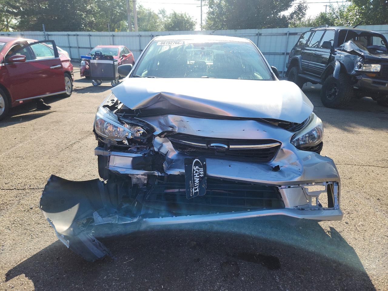 2020 Subaru Impreza Silver vin: 4S3GTAB66L3727613