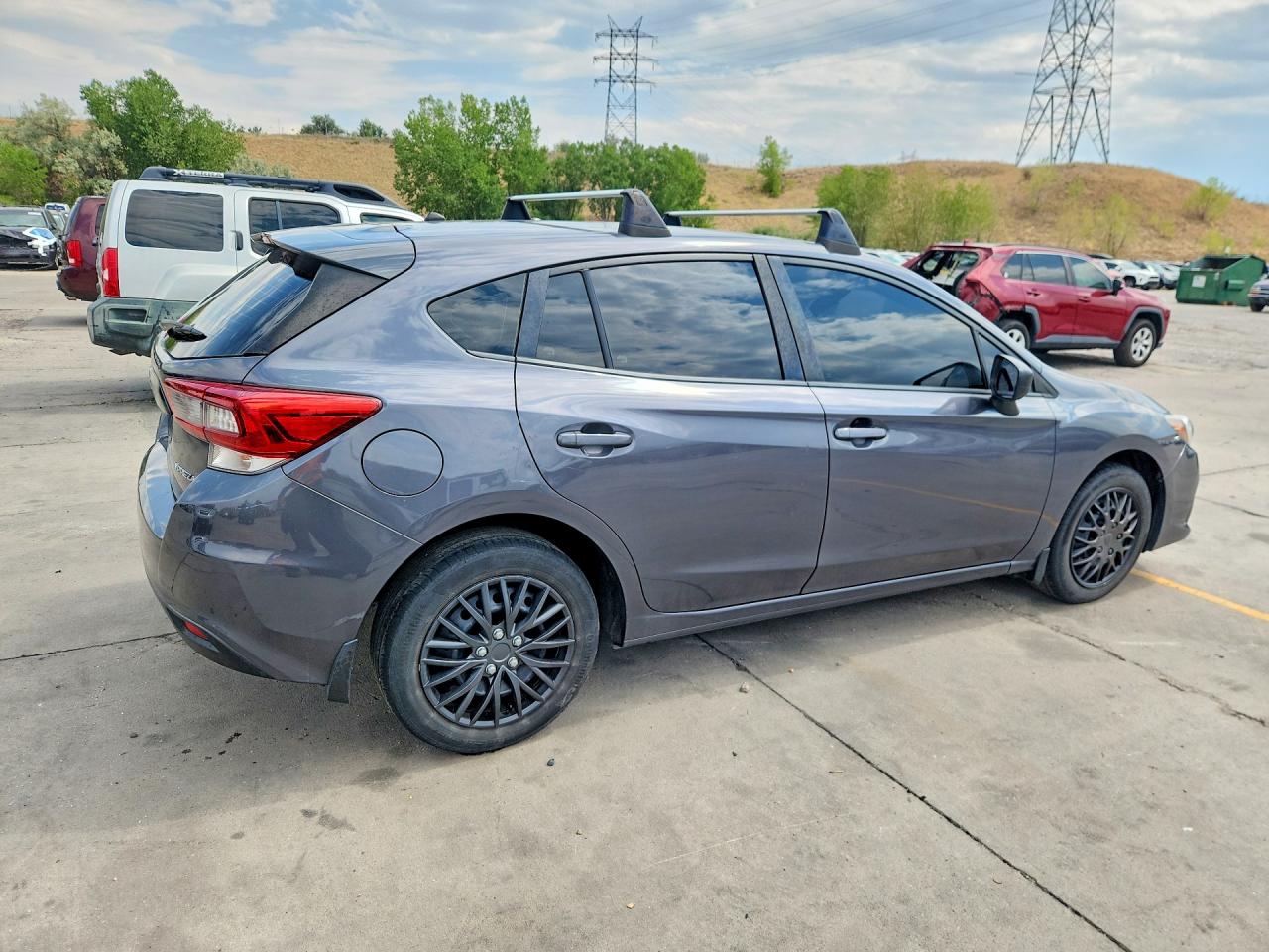 2020 Subaru Impreza Gray vin: 4S3GTAB67L3726180