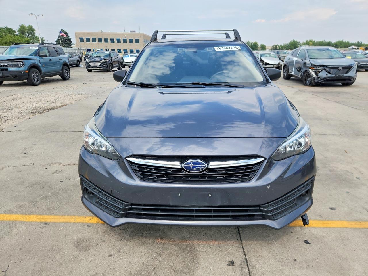 2020 Subaru Impreza Gray vin: 4S3GTAB67L3726180
