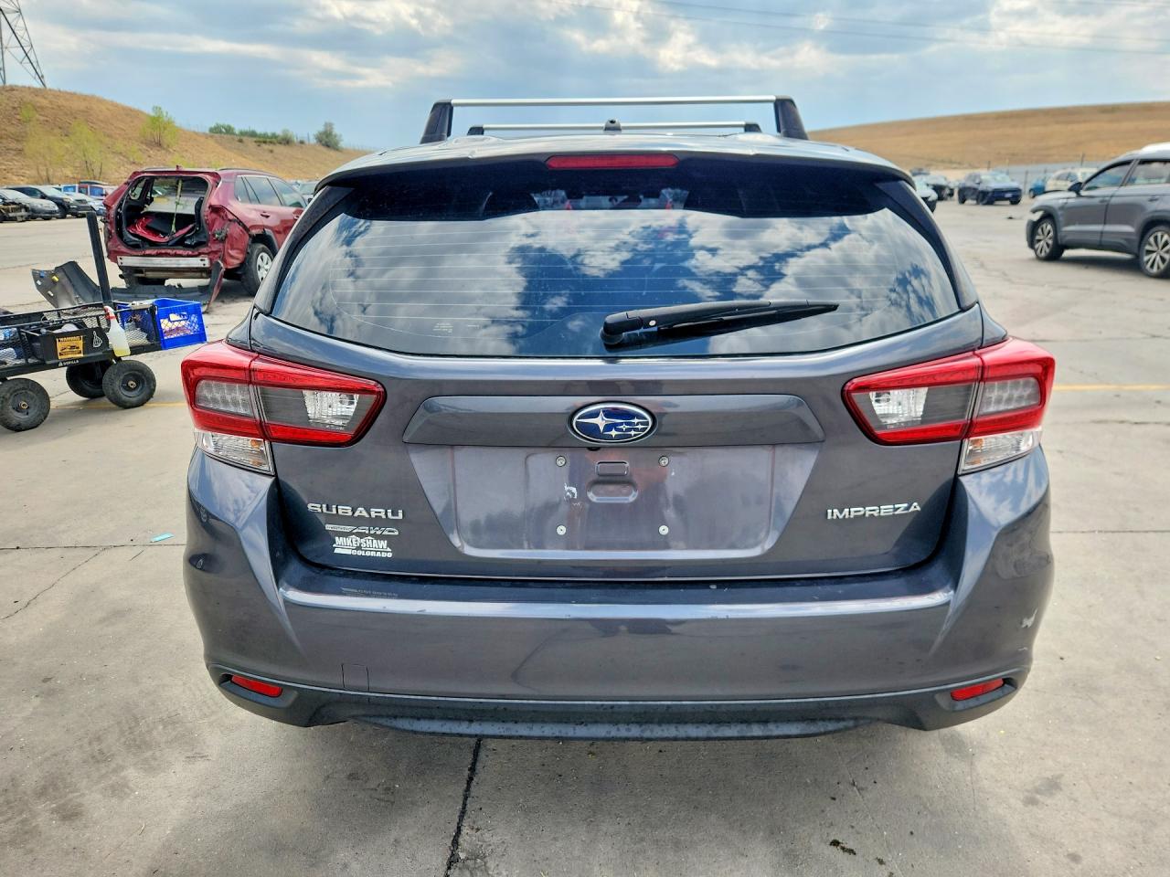 2020 Subaru Impreza Gray vin: 4S3GTAB67L3726180