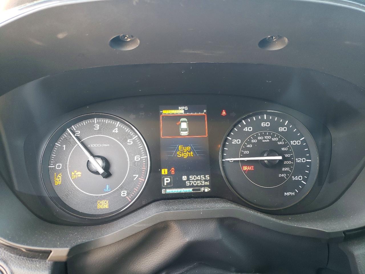 2021 Subaru Impreza Серебряный vin: 4S3GTAB68M3701080