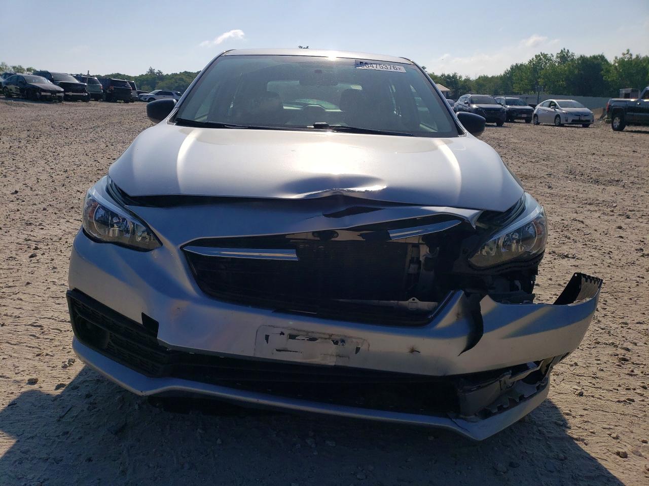 2021 Subaru Impreza Серебряный vin: 4S3GTAB68M3701080