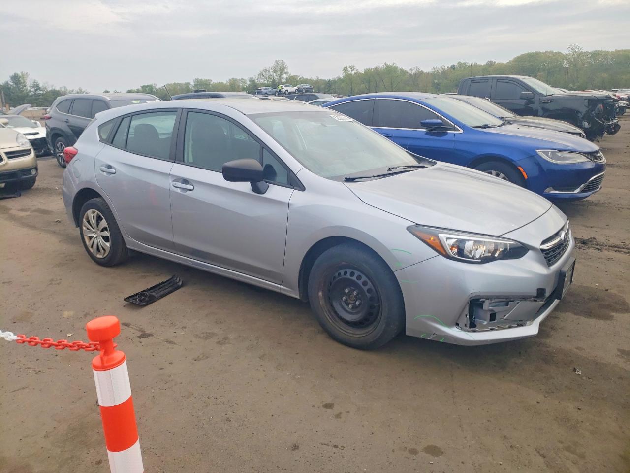 2022 Subaru Impreza Silver vin: 4S3GTAB68N3707463