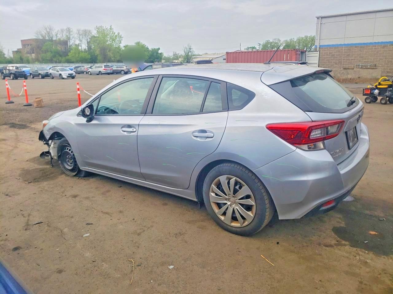 2022 Subaru Impreza Silver vin: 4S3GTAB68N3707463