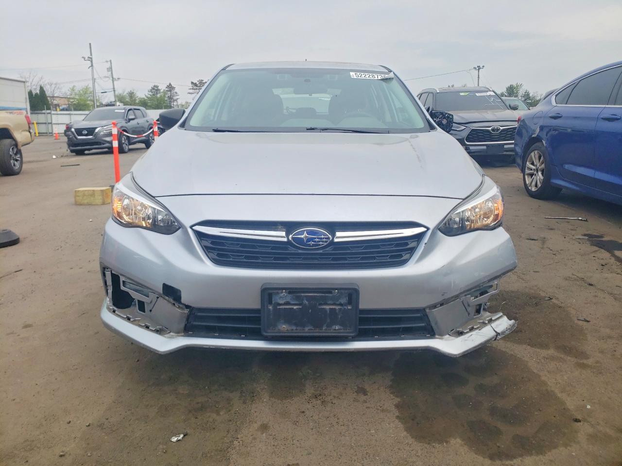 2022 Subaru Impreza Silver vin: 4S3GTAB68N3707463