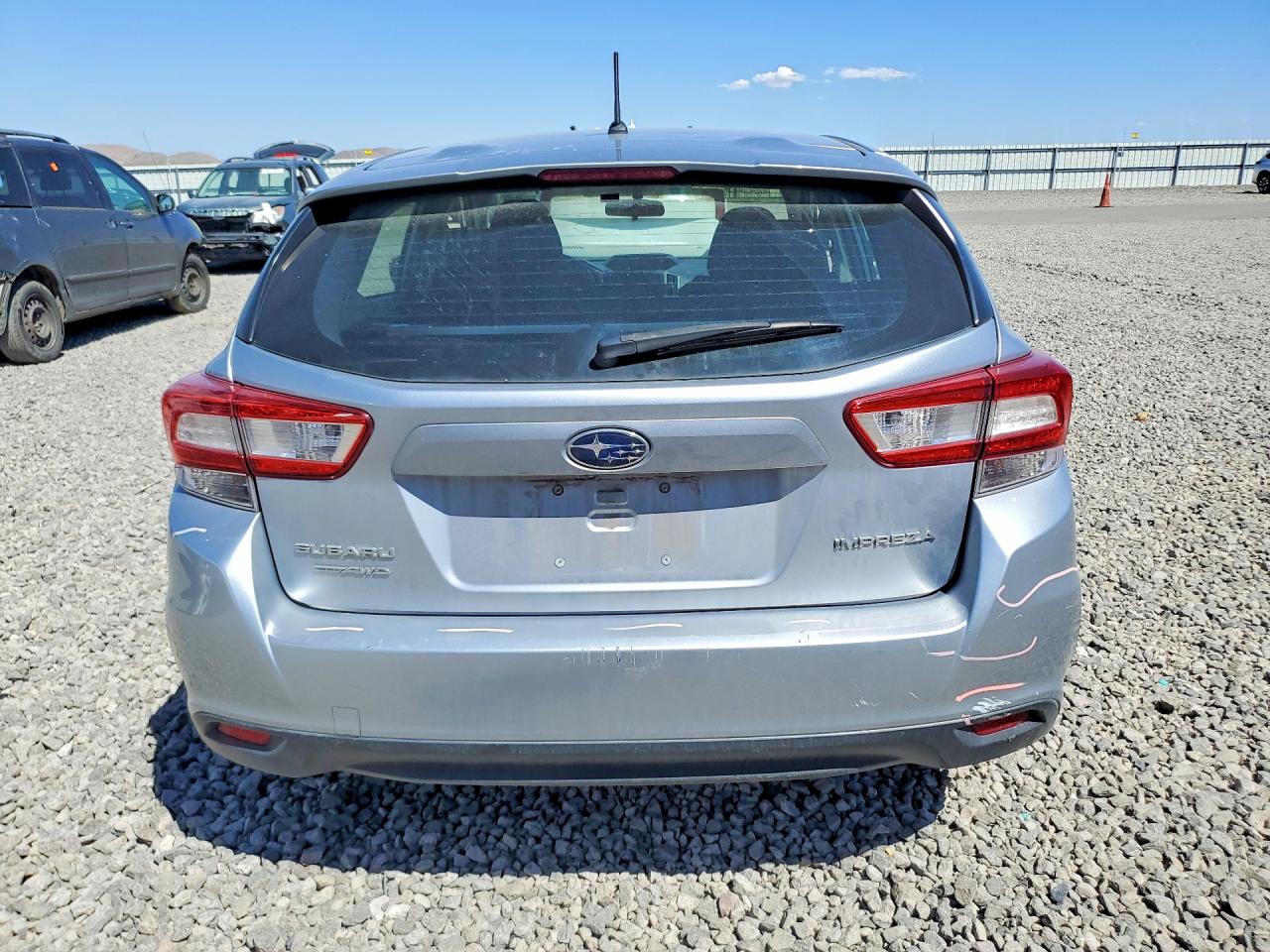 2019 Subaru Impreza Silver vin: 4S3GTAB69K3725207