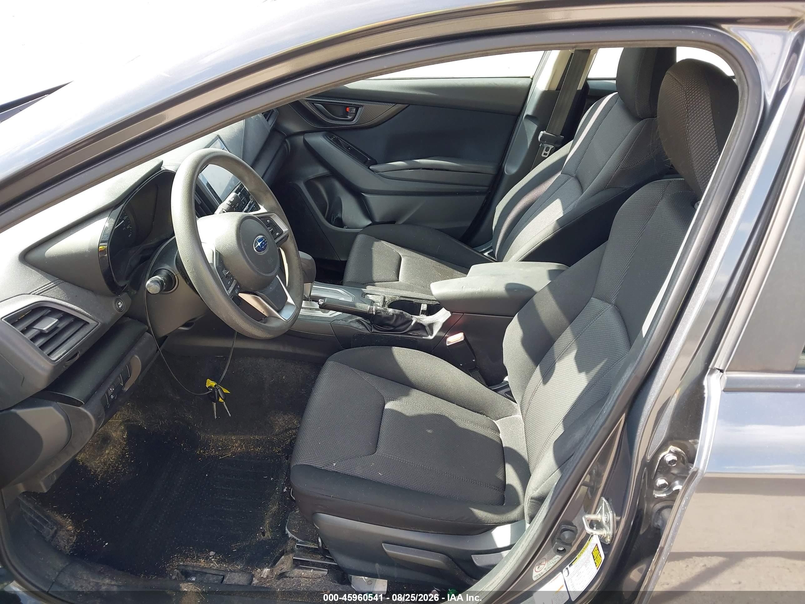 2019 Subaru Impreza 2.0i Серый vin: 4S3GTAB69K3752651