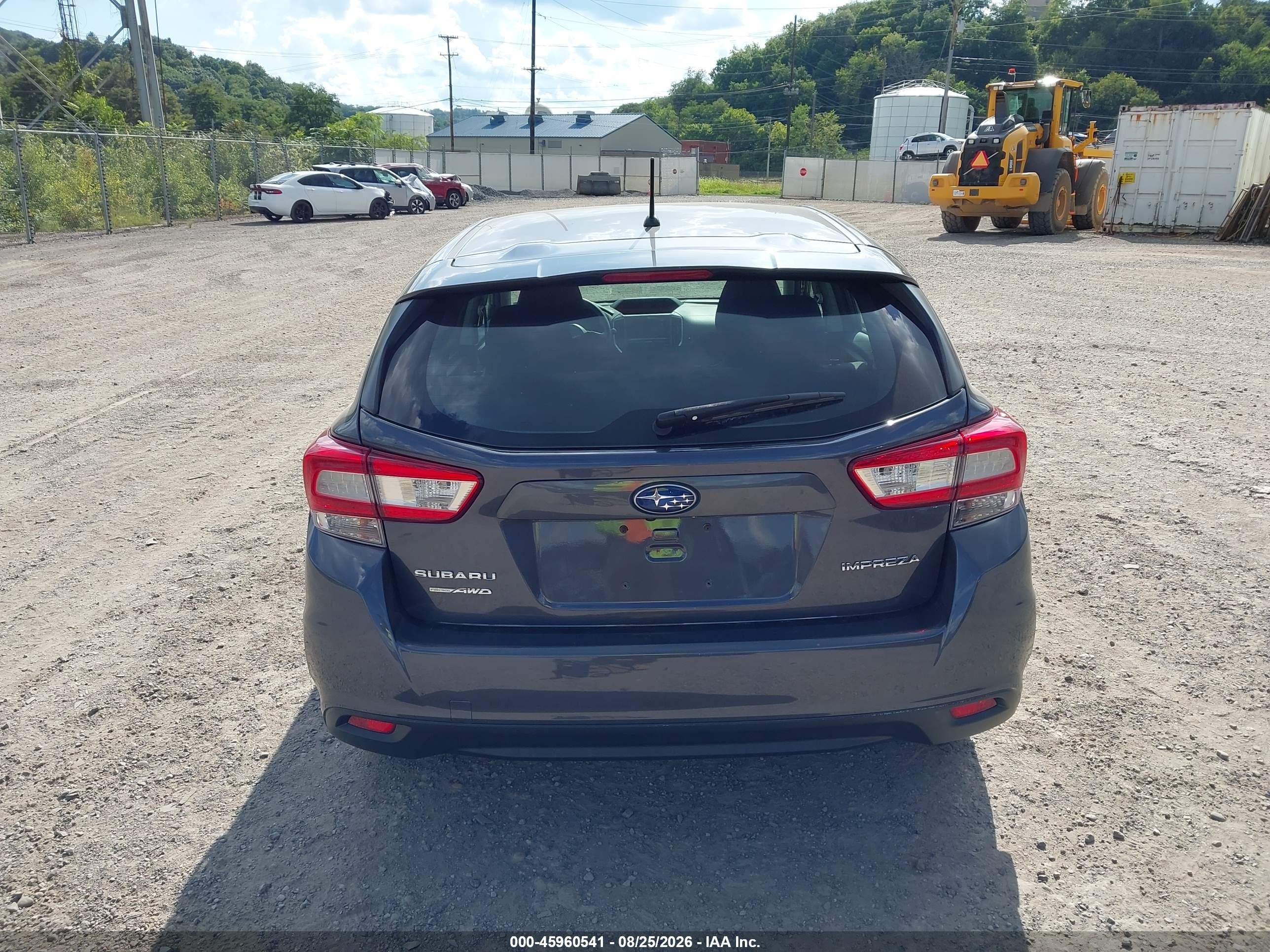 2019 Subaru Impreza 2.0i Серый vin: 4S3GTAB69K3752651