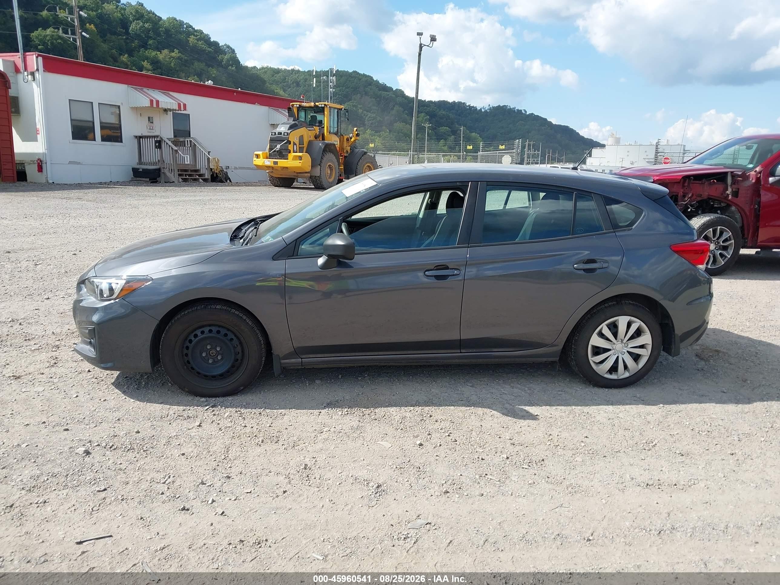 2019 Subaru Impreza 2.0i Серый vin: 4S3GTAB69K3752651