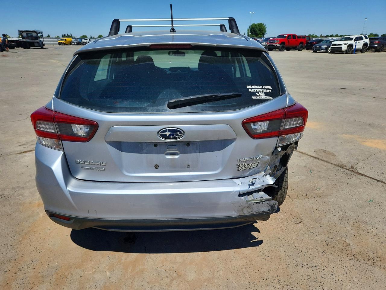 2023 Subaru Impreza Silver vin: 4S3GTAB69P3703408