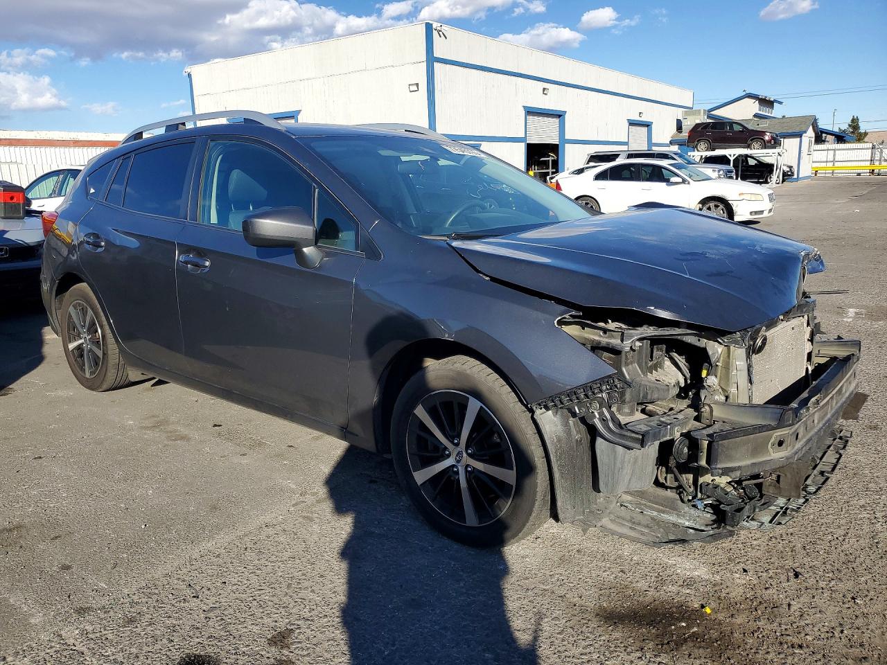 2019 Subaru Impreza Premium Gray vin: 4S3GTAC62K3733048