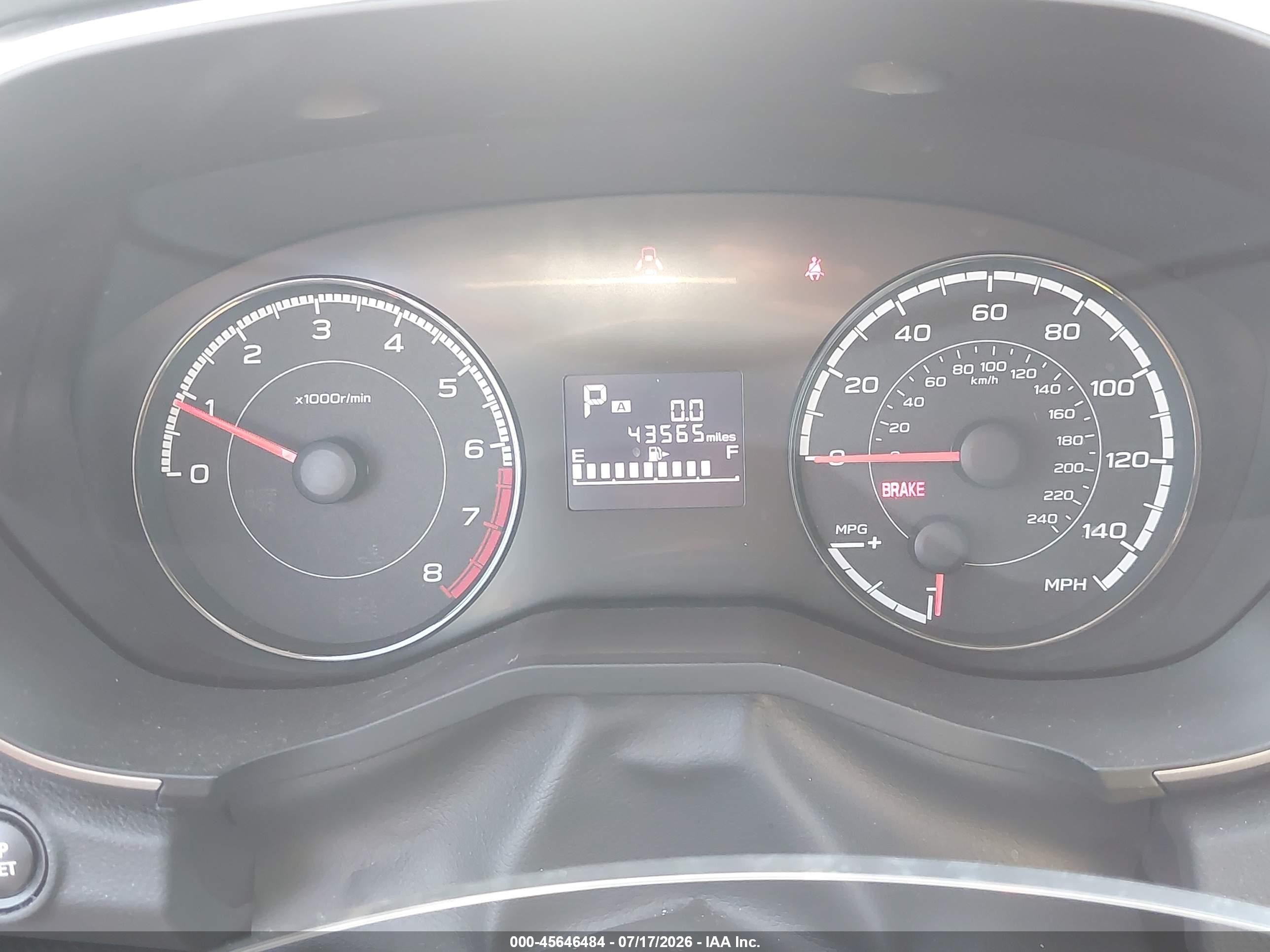 2019 Subaru Impreza 2.0i Premium Maroon vin: 4S3GTAC68K3743518