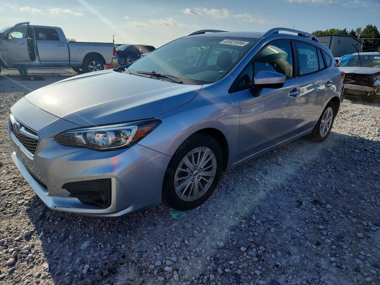2018 Subaru Impreza Premium Plus Silver vin: 4S3GTAD60J3717993
