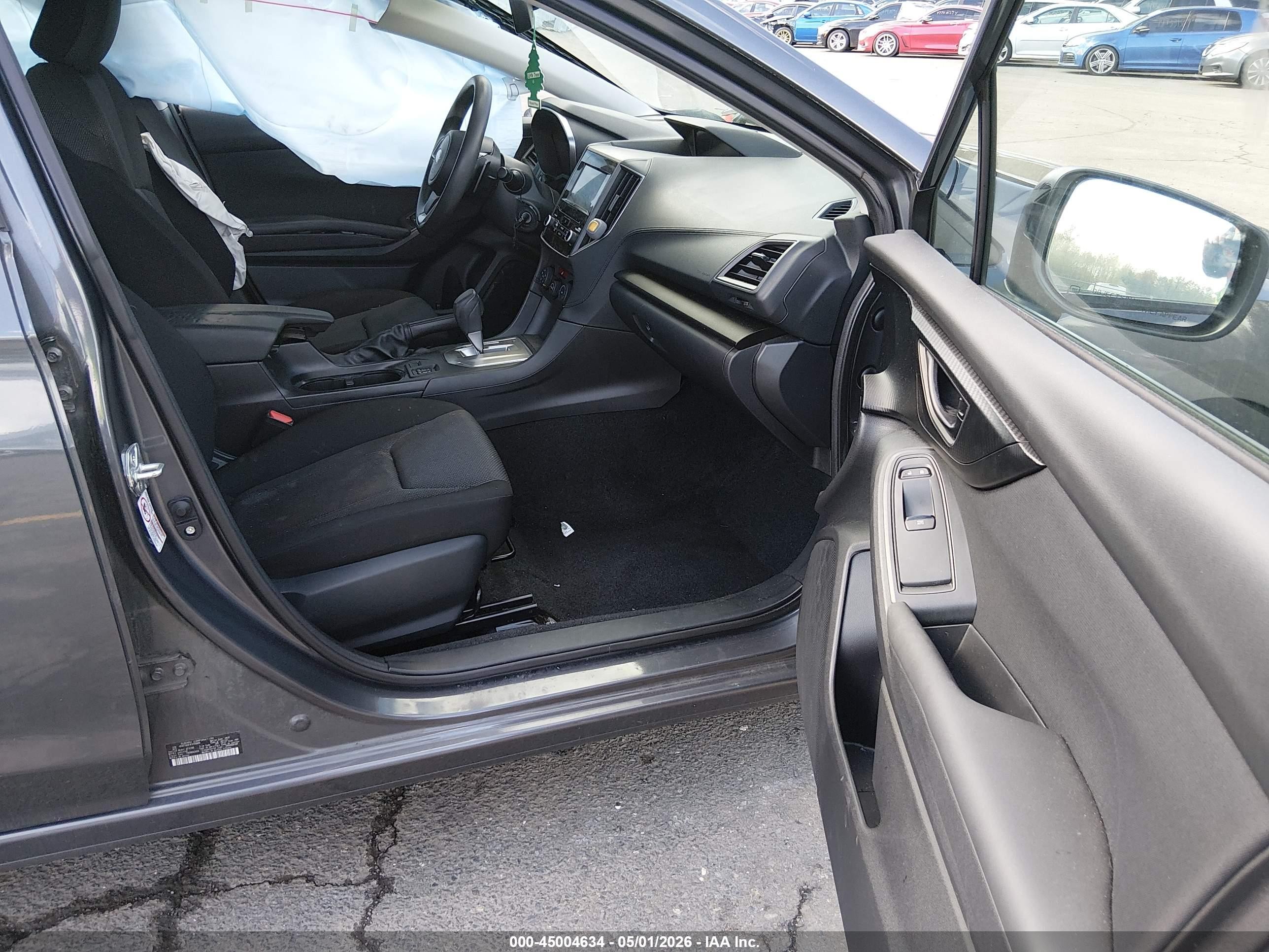 2019 Subaru Impreza 2.0i Premium Gray vin: 4S3GTAD61K3755895